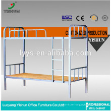 Double Metal Bed Frame Metal Bunk Bed for School Furniture Designs